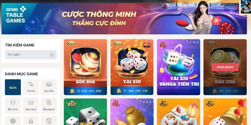 Chiến thuật giúp kiểm soát cuộc chơi tại Sin88